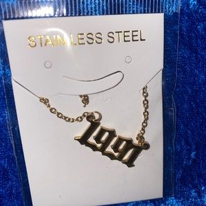 “1991” Necklace